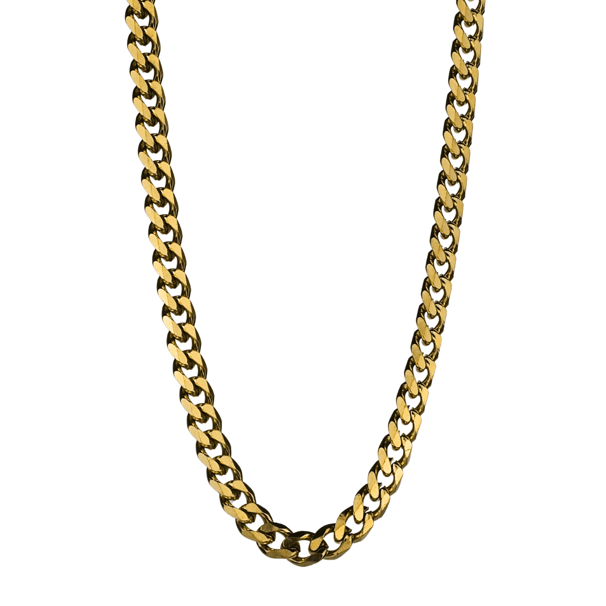 Cuban Chain Necklace - Gold 5mm