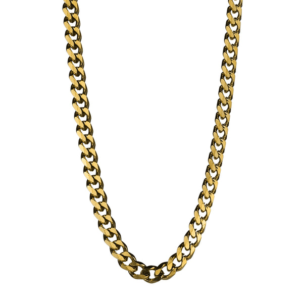 Cuban Chain Necklace - Gold 5mm