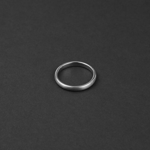 Minimal Tungsten Band - Silver 3mm