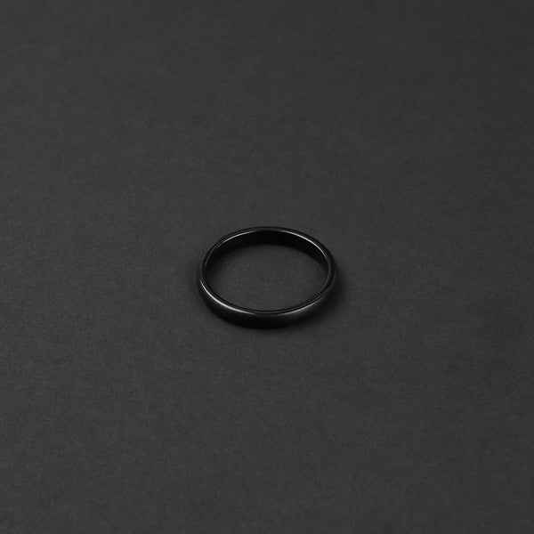 Minimal Tungsten Band - Black 3mm