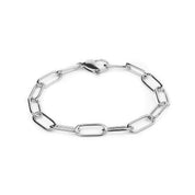 Clip Cable Bracelet - Silver 7mm
