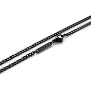 Personalized Cuban Chain - Black 3mm