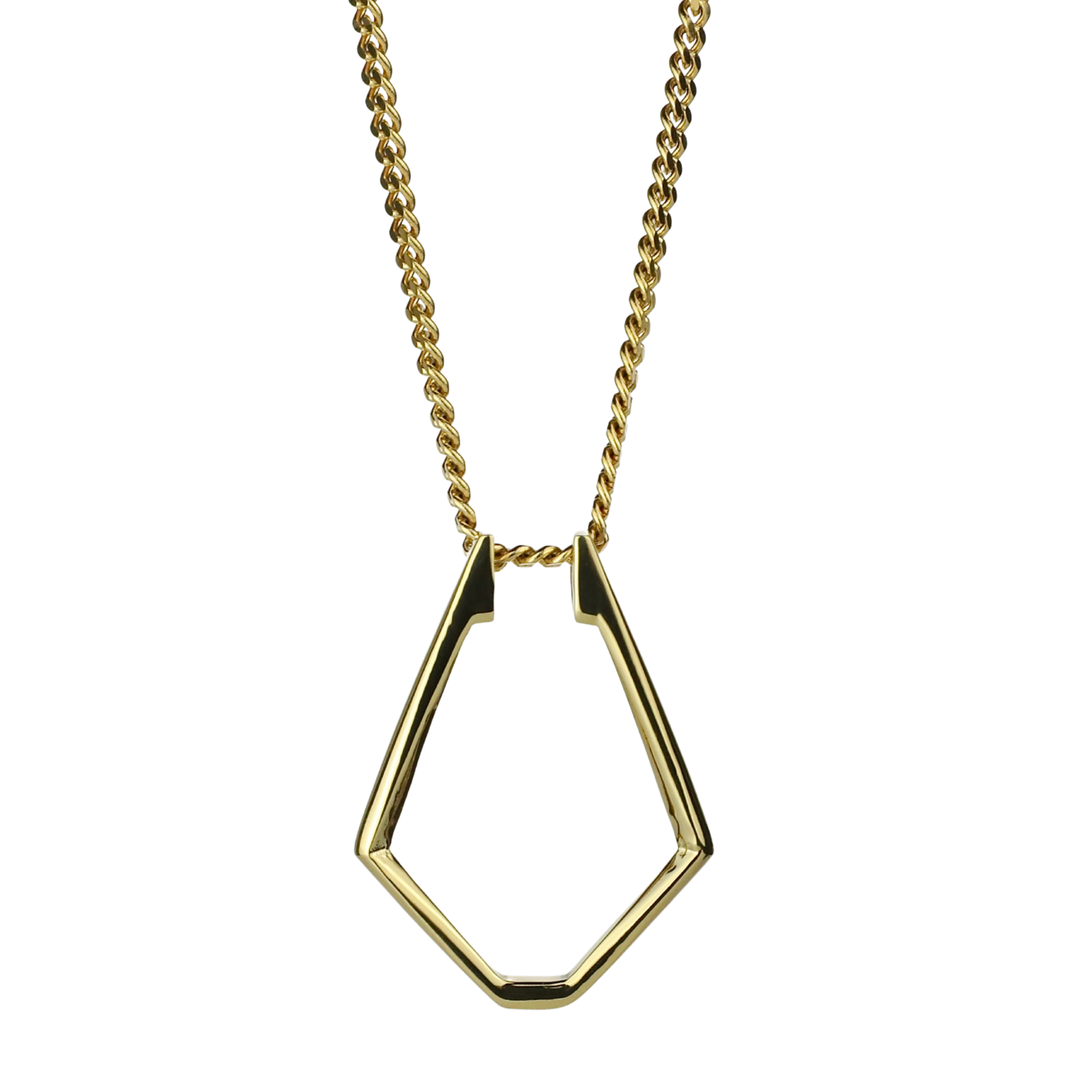 Ring Holder Necklace - Gold