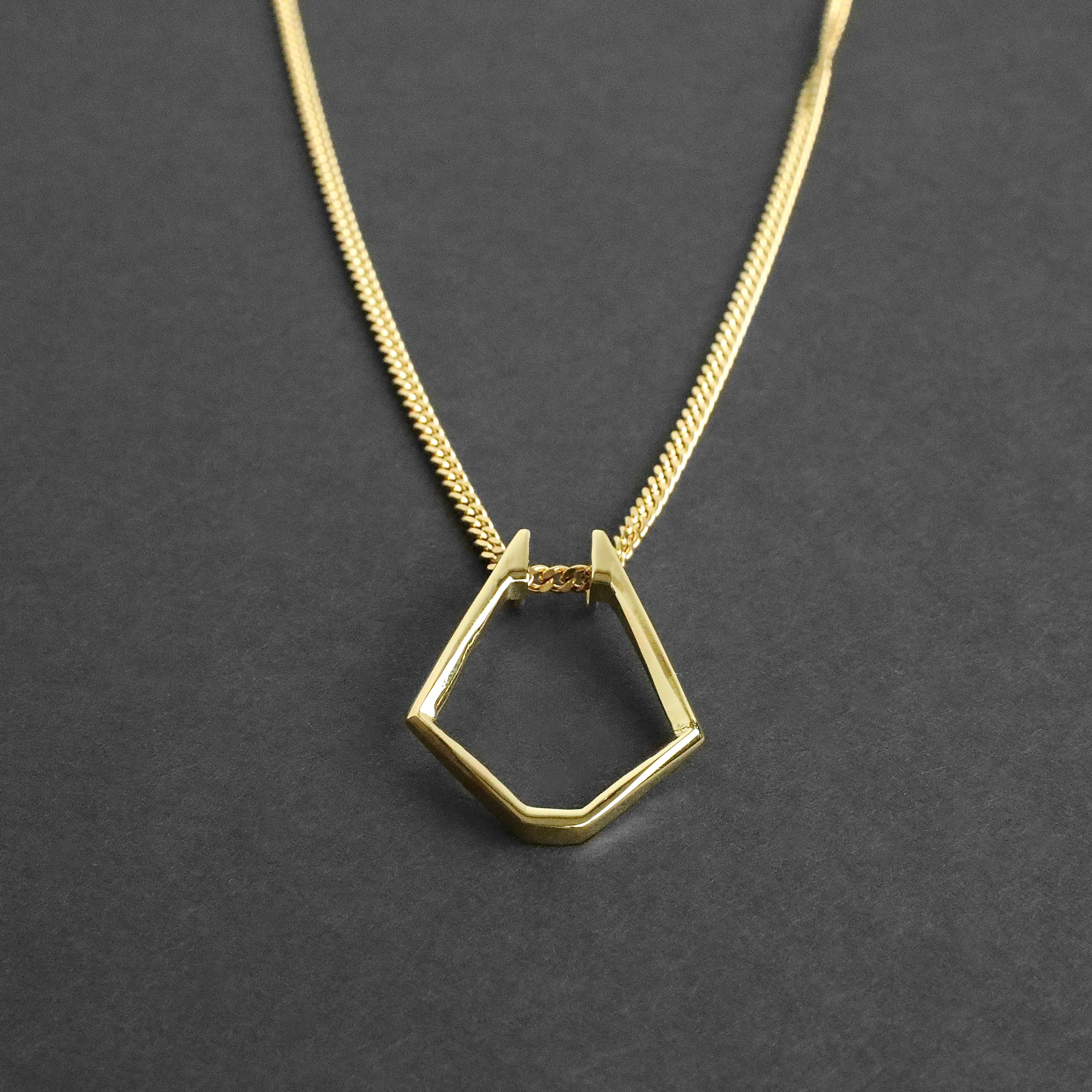 Ring Holder Necklace - Gold
