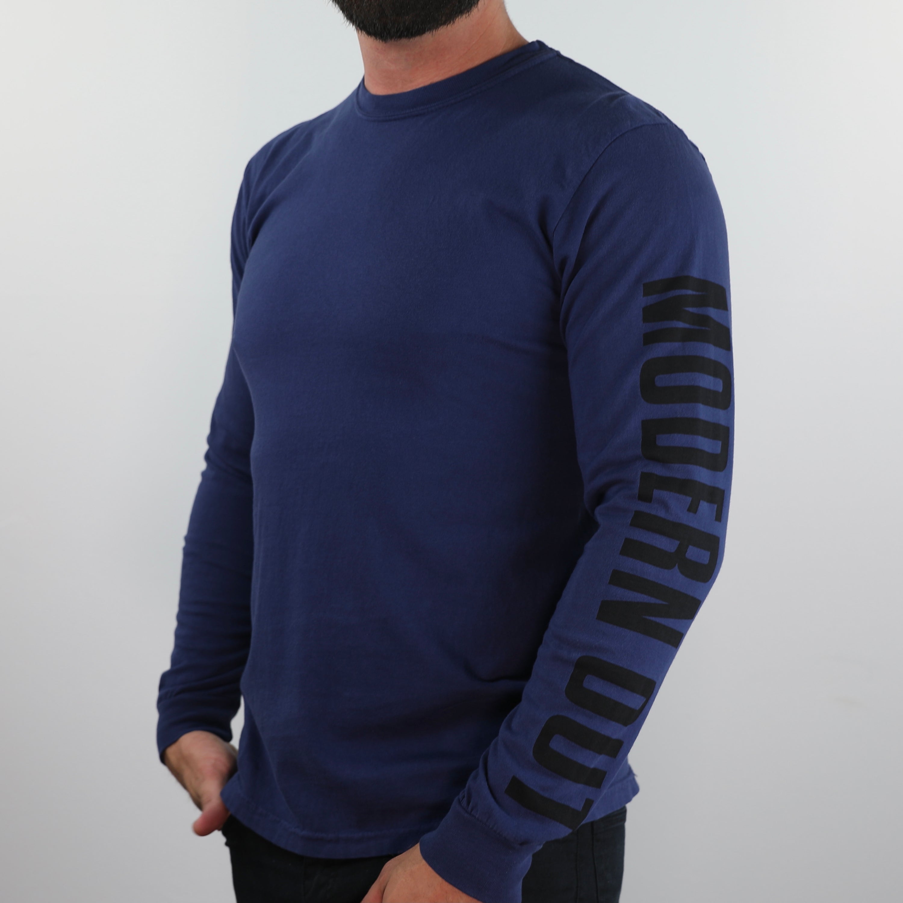 Everyday Long Sleeve Tee - Navy