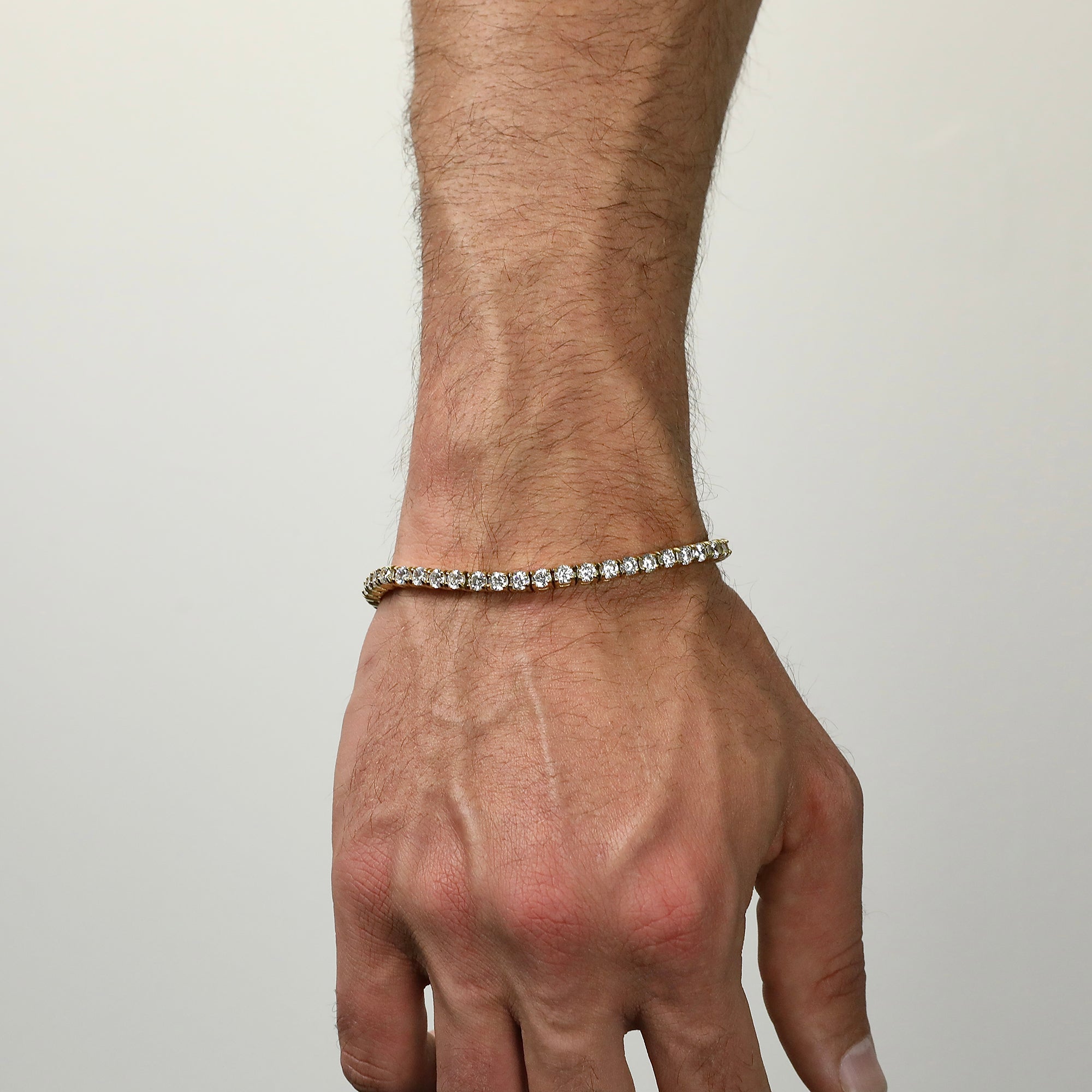 Tennis Bracelet - Gold 4mm
