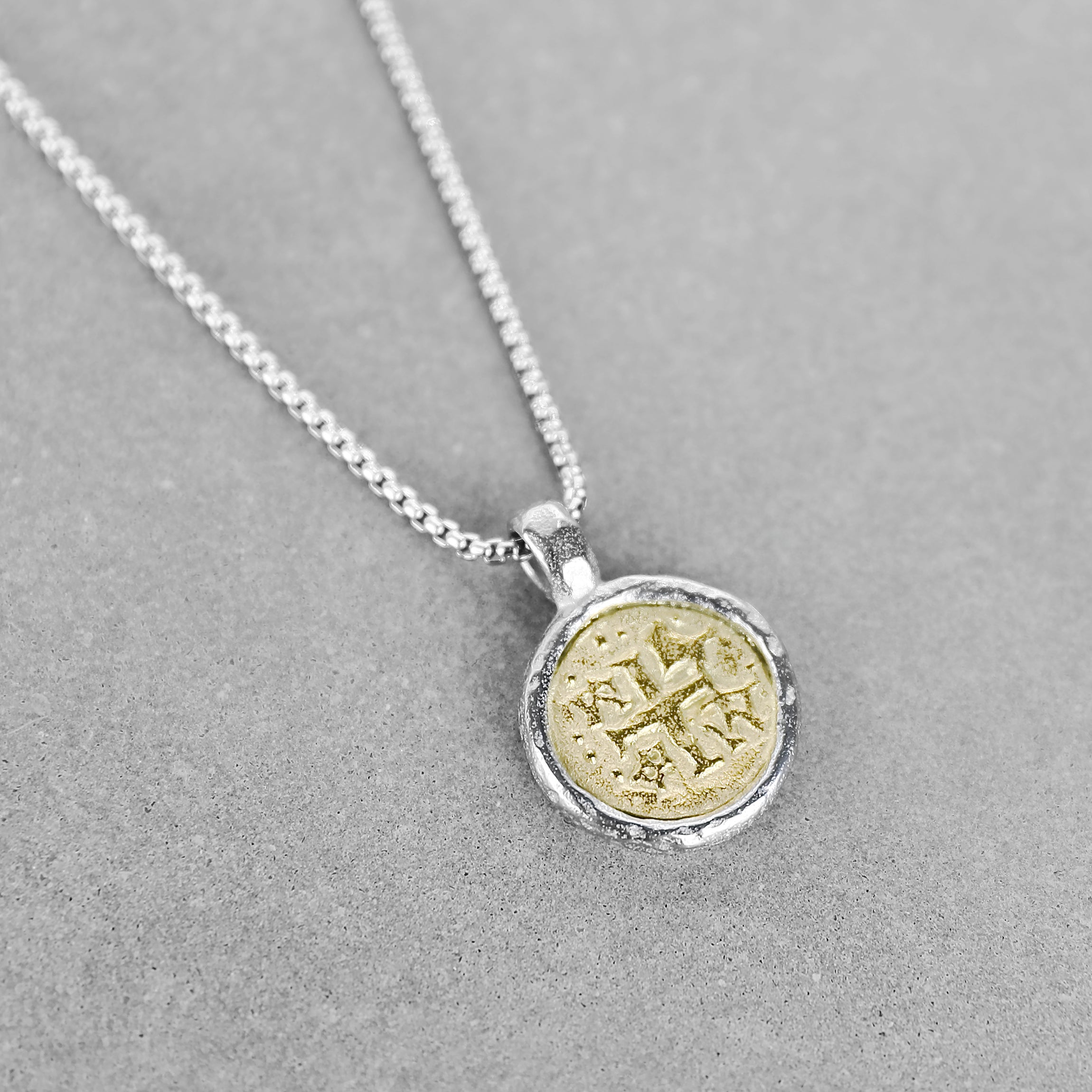 Shipwreck Necklace - Silver x Gold