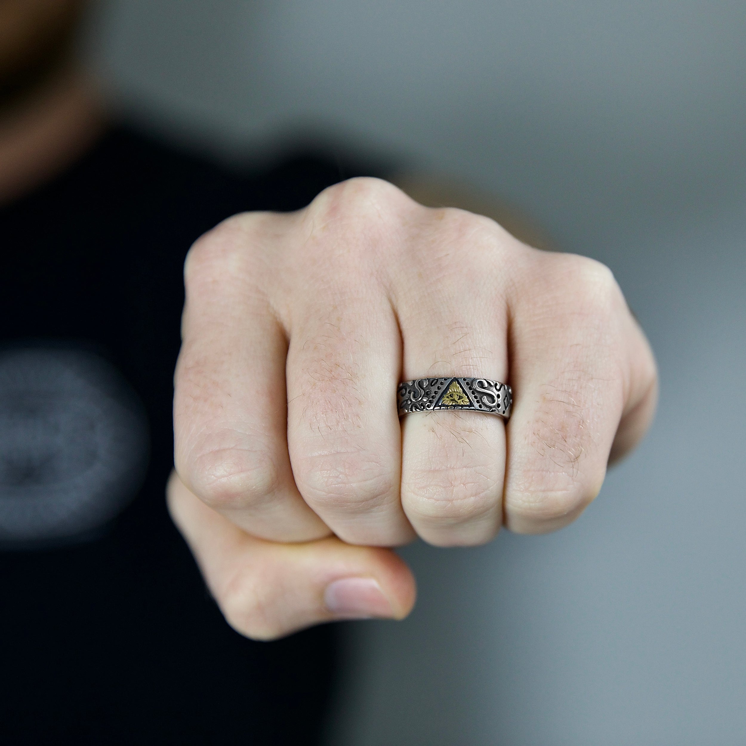 Evil Eye Band - Silver x Gold