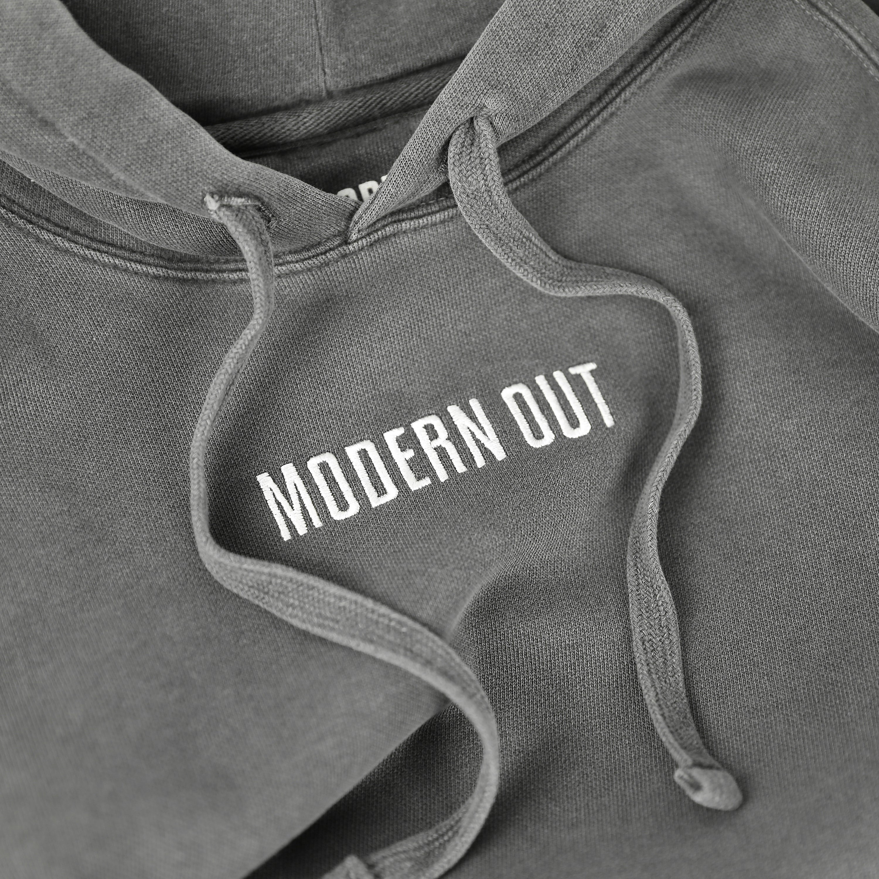 Hoodie - Washed Charcoal