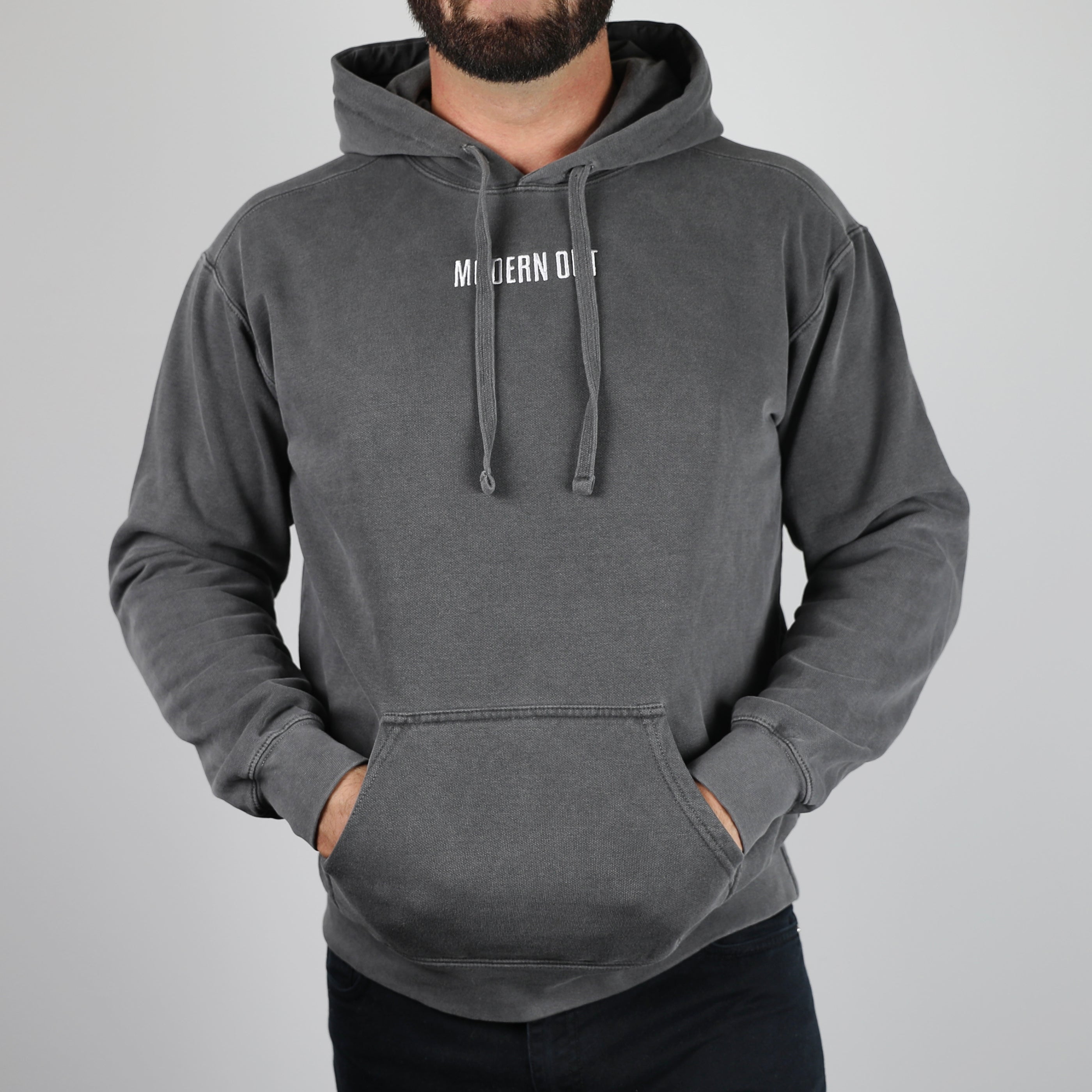 Hoodie - Washed Charcoal