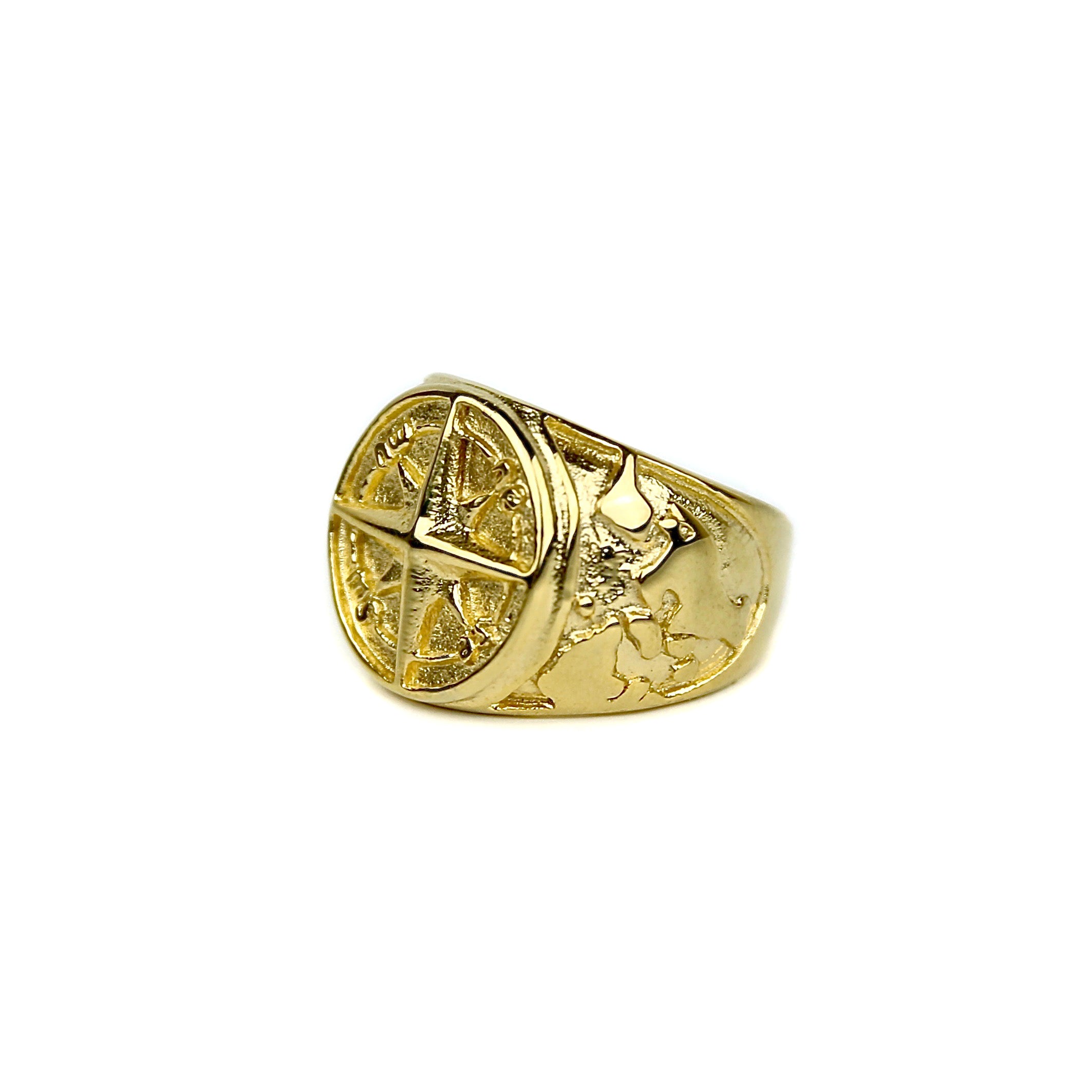 Compass Ring - Gold