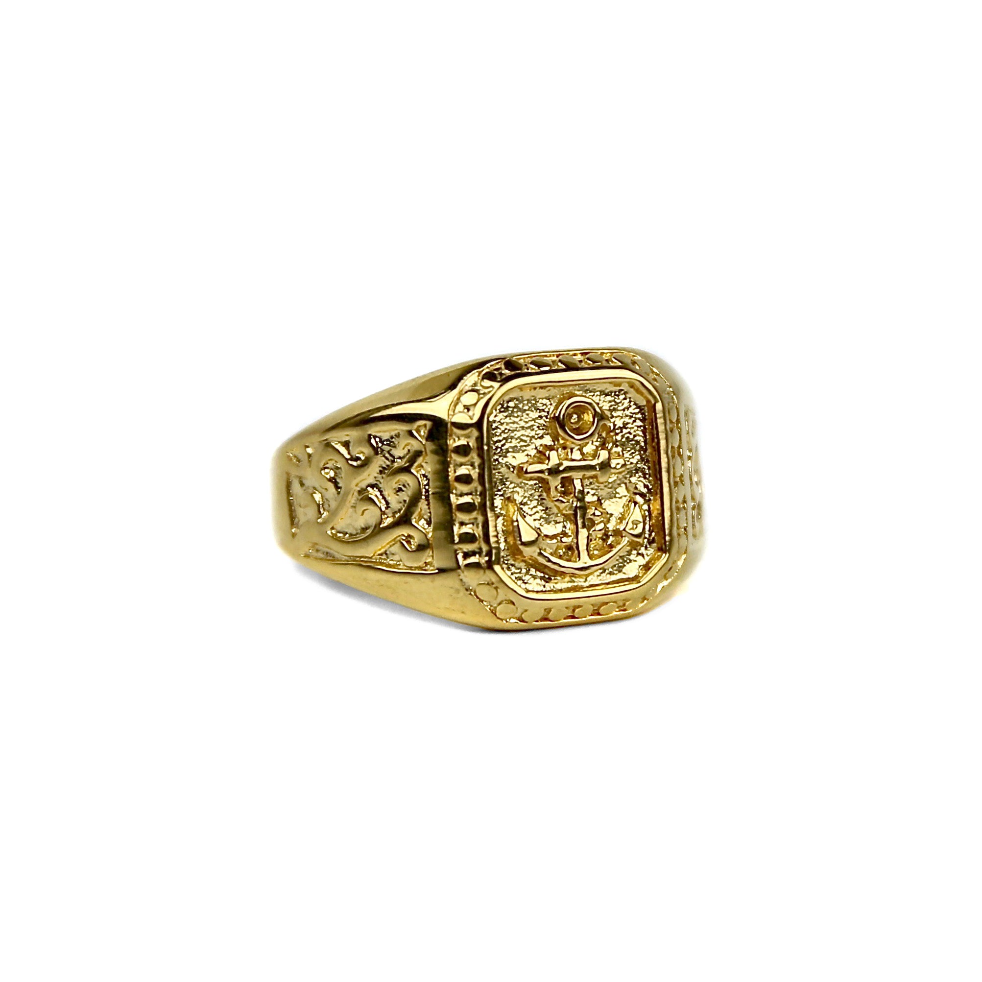 Anchor Ring - Gold