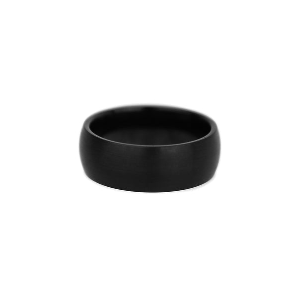 Brushed Tungsten Band - Black