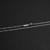Personalized Figaro Chain - Silver 3mm
