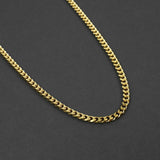 Cuban Accent Chain x Infinity - Gold 5mm