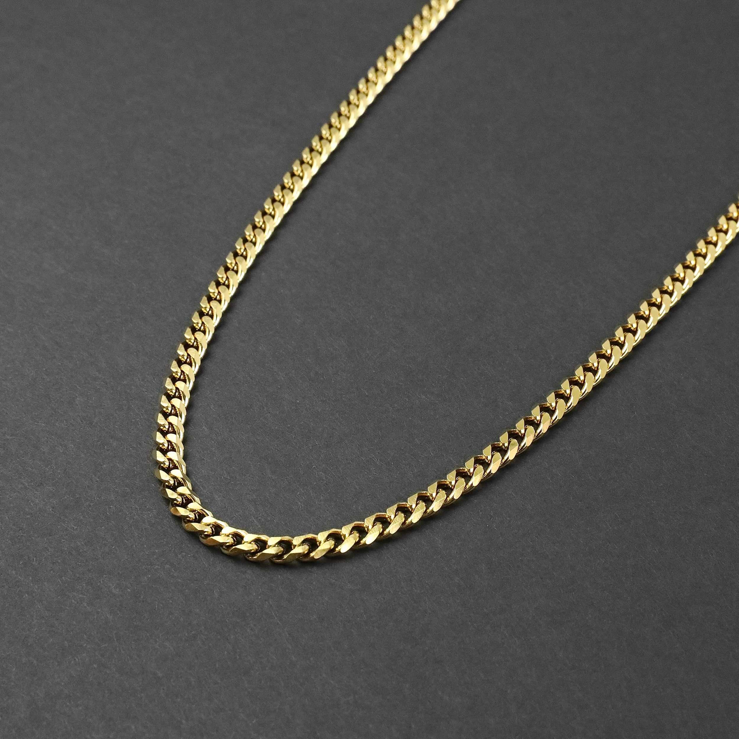 Cuban Chain Necklace - Gold 5mm