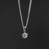 Bright Star Necklace - Silver
