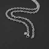 Static Cable Necklace - Silver 5mm