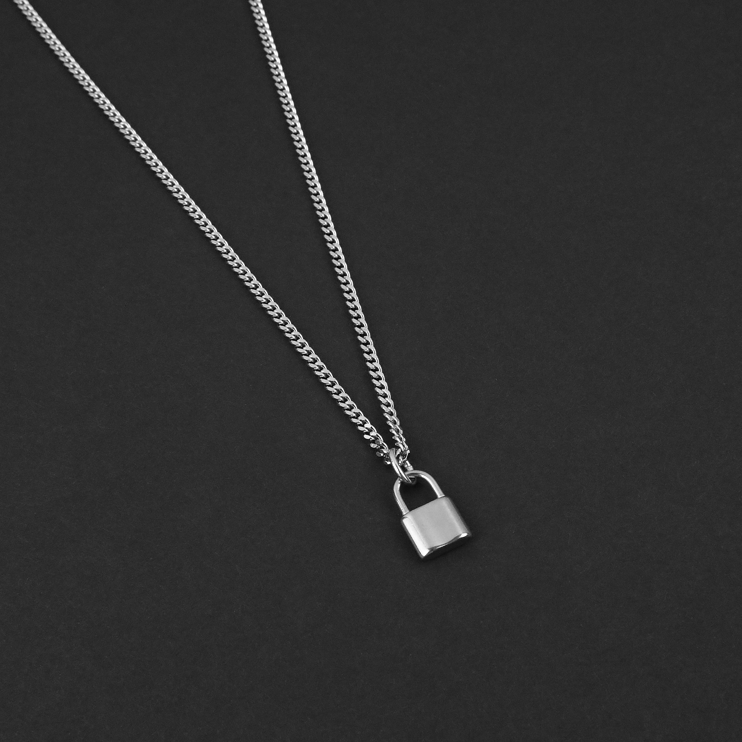 Locked In Necklace - Silver
