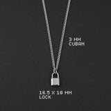 Locked In Necklace - Silver