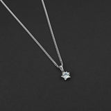 Bright Star Necklace - Silver
