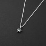 Bright Star Necklace - Silver