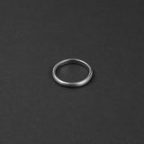 Minimal Tungsten Band - Silver 3mm