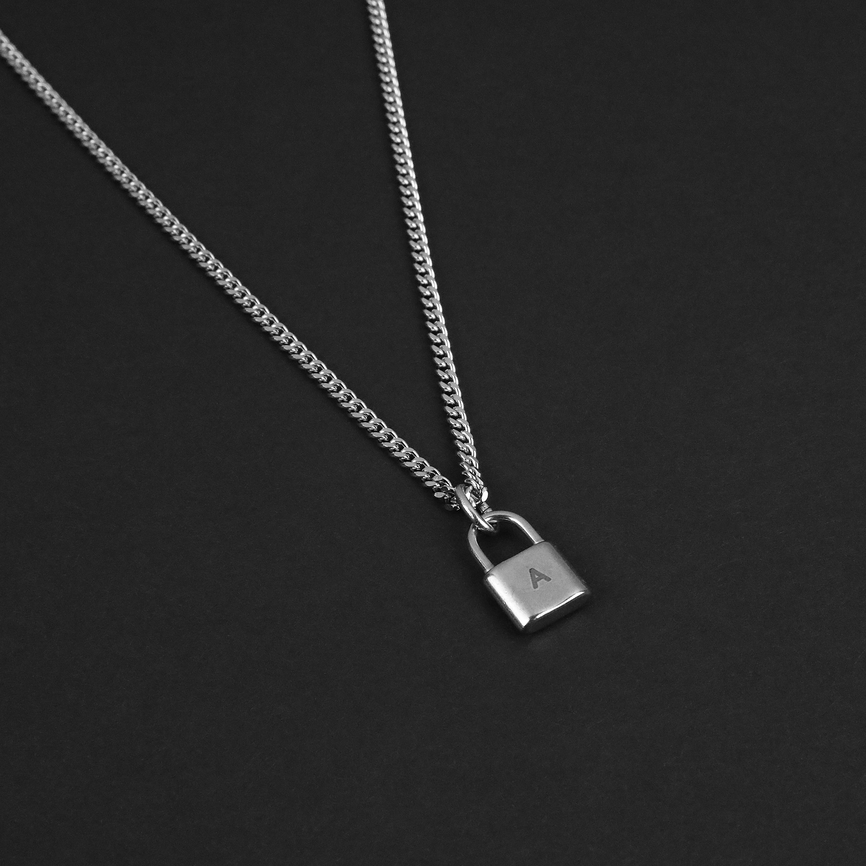 Locked In Necklace - Silver