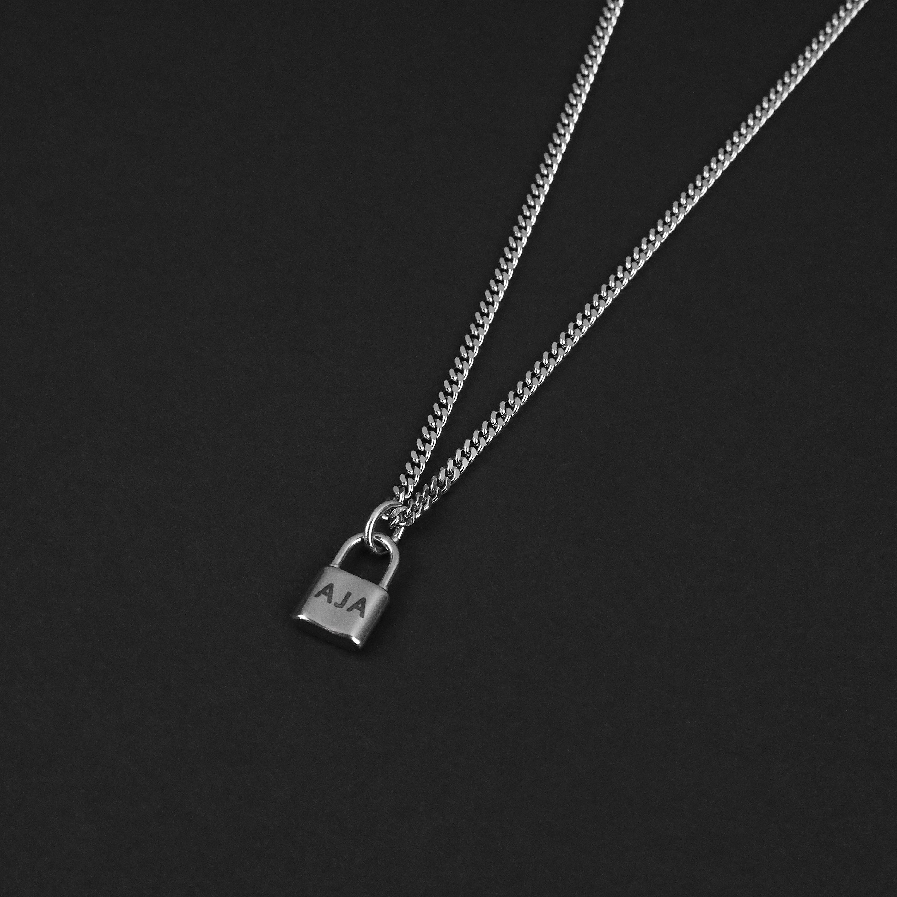 Locked In Necklace - Silver