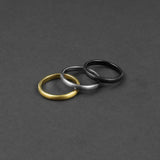 Minimal Tungsten Band - Silver 3mm