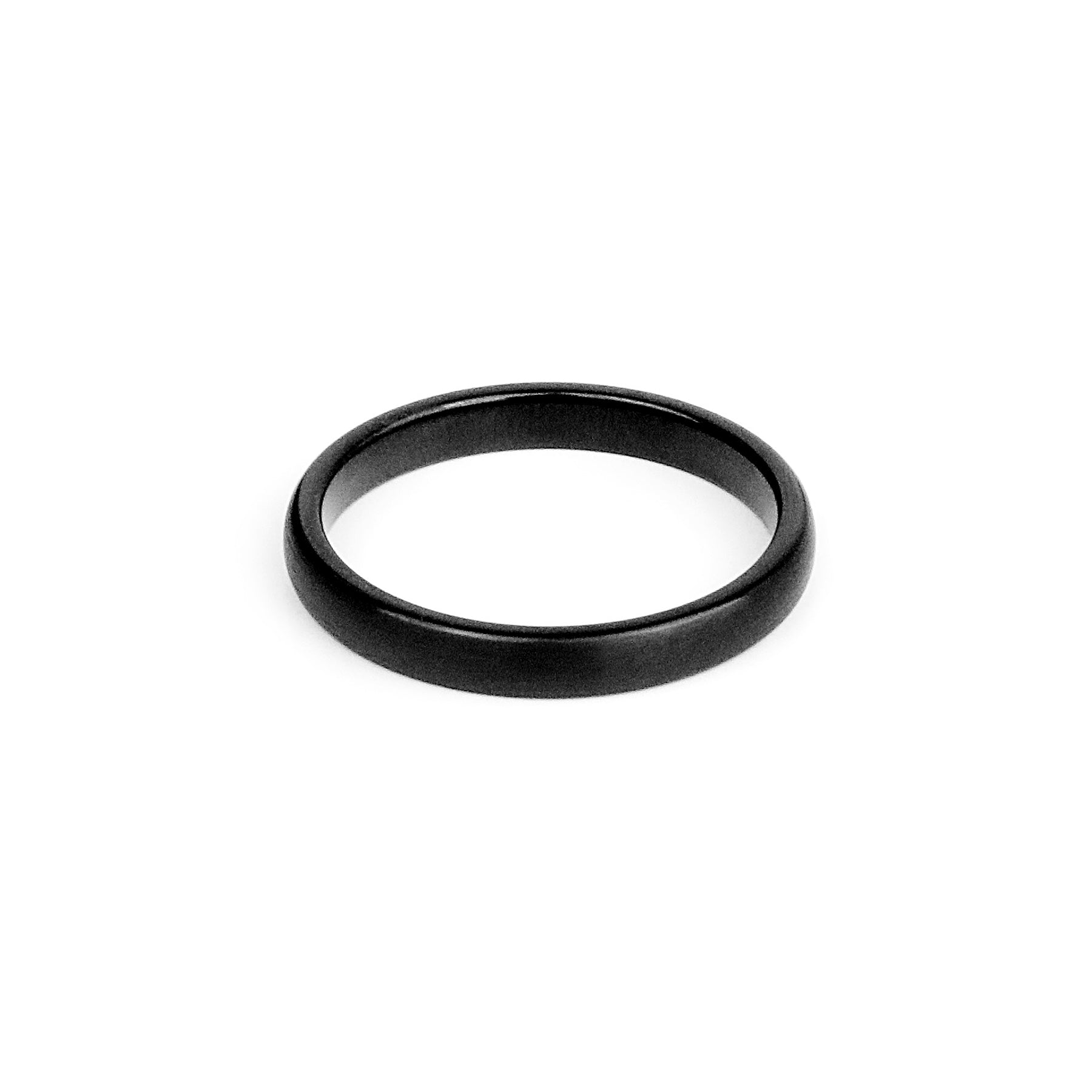 Minimal Tungsten Band - Black 3mm