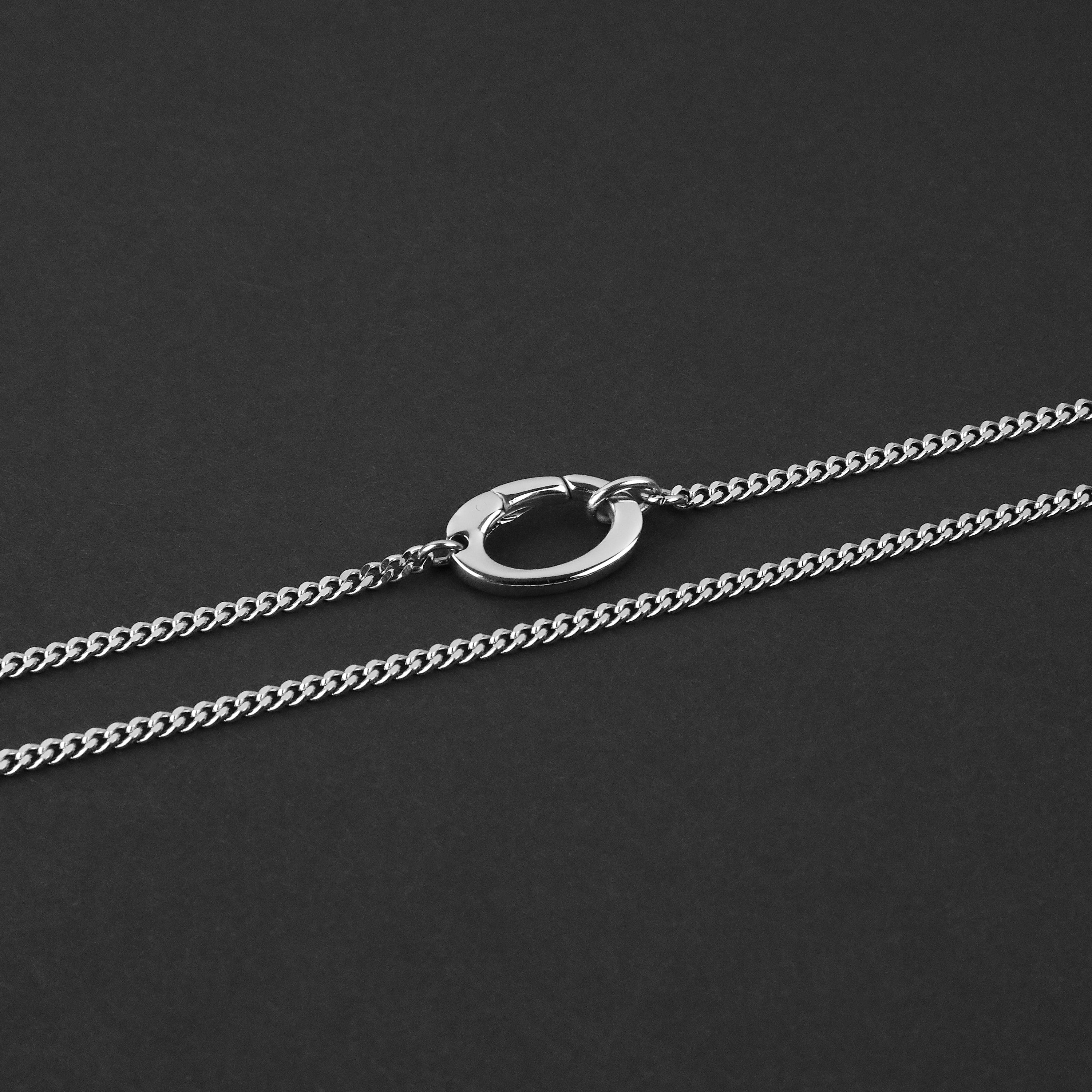 Keeper Cuban Chain - Silver 3mm