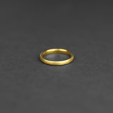 Minimal Tungsten Band - Gold 3mm