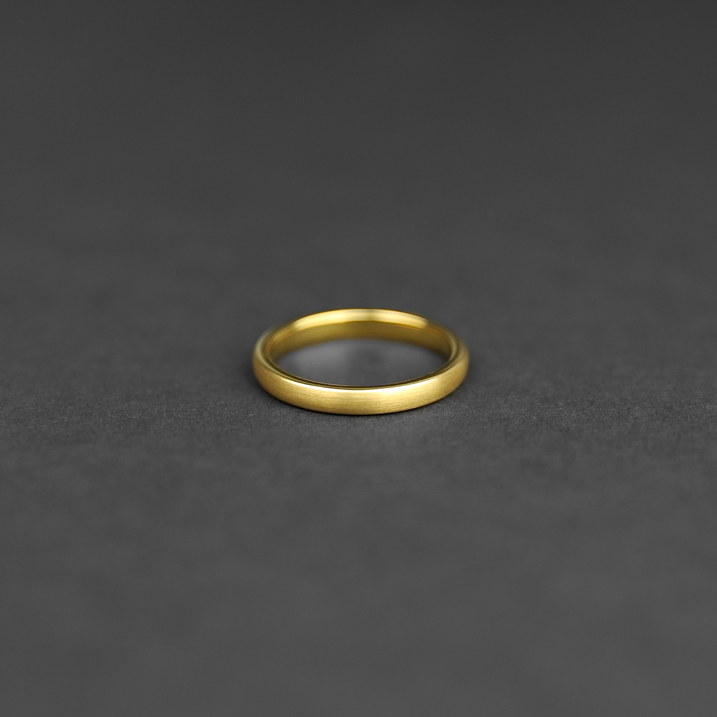 Minimal Tungsten Band - Gold 3mm