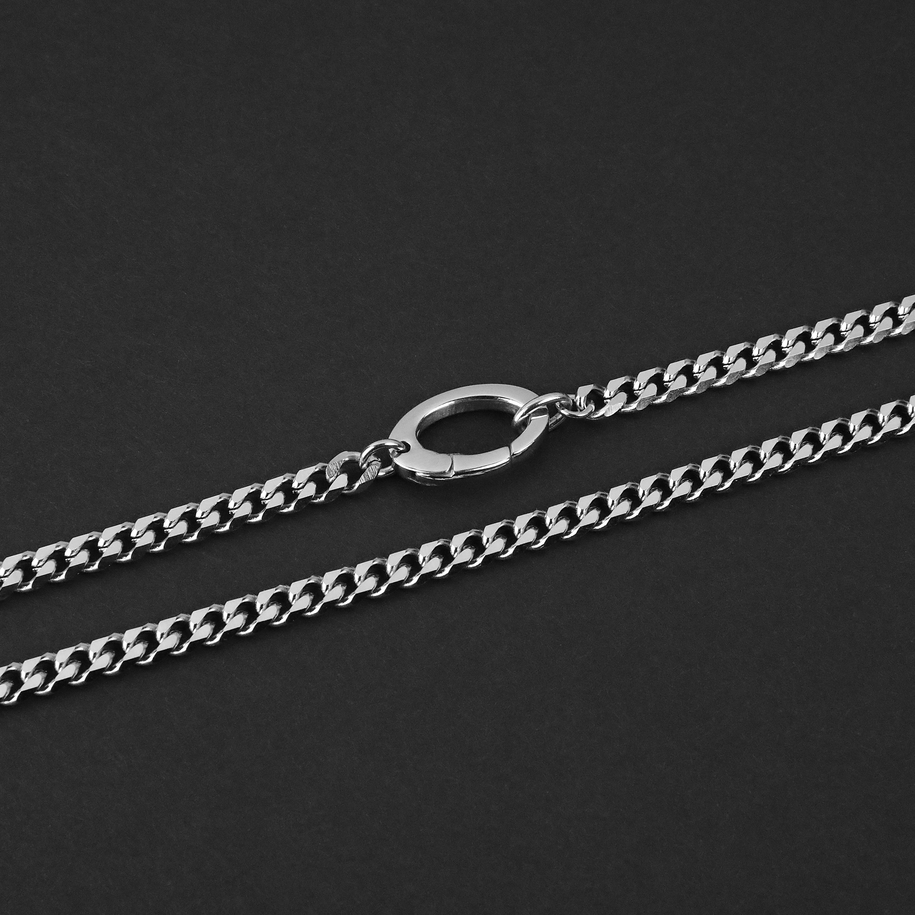 Keeper Cuban Chain - Silver 5mm