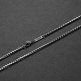 Personalized Box Chain - Silver 3mm