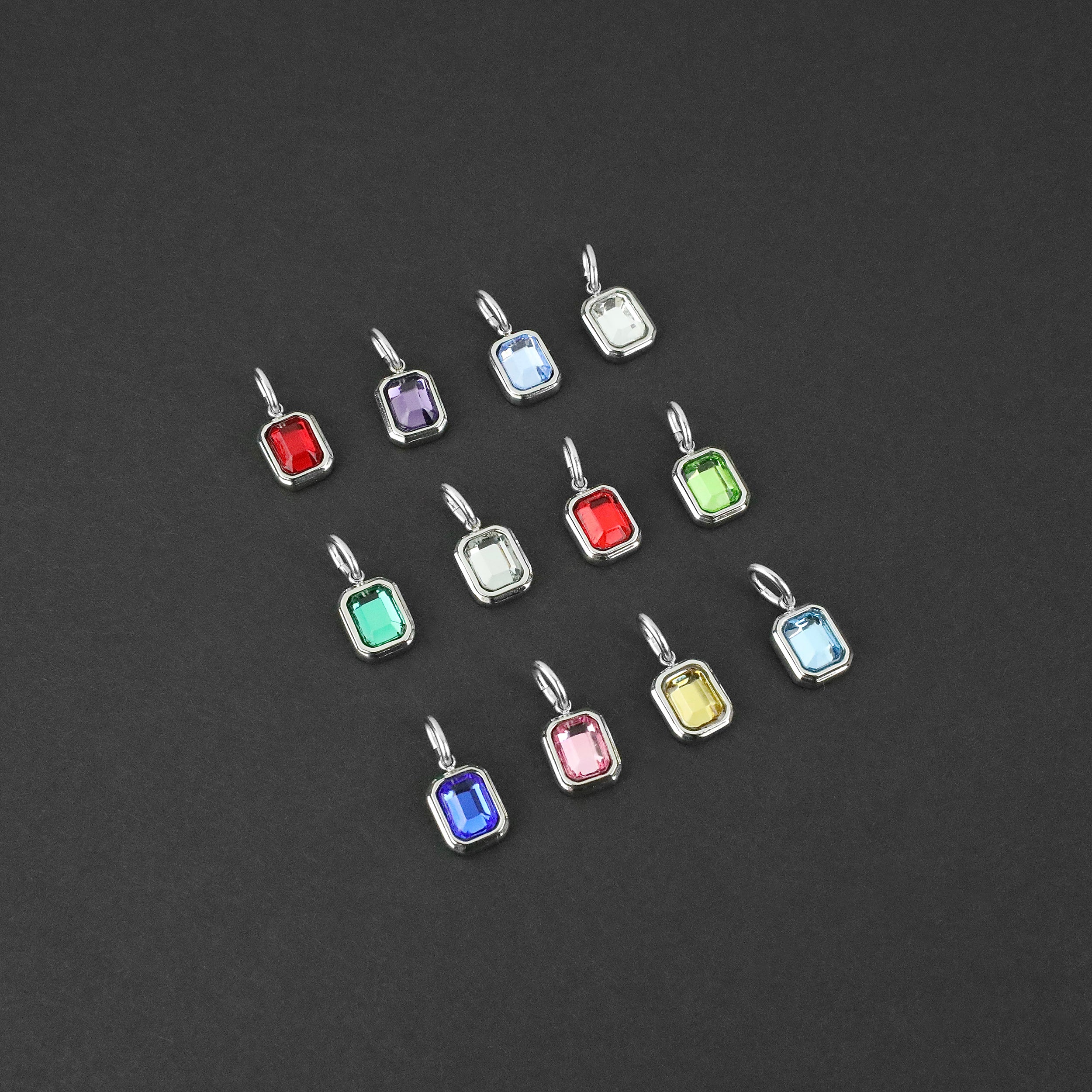 Birthstone Keeper Amulet - Silver