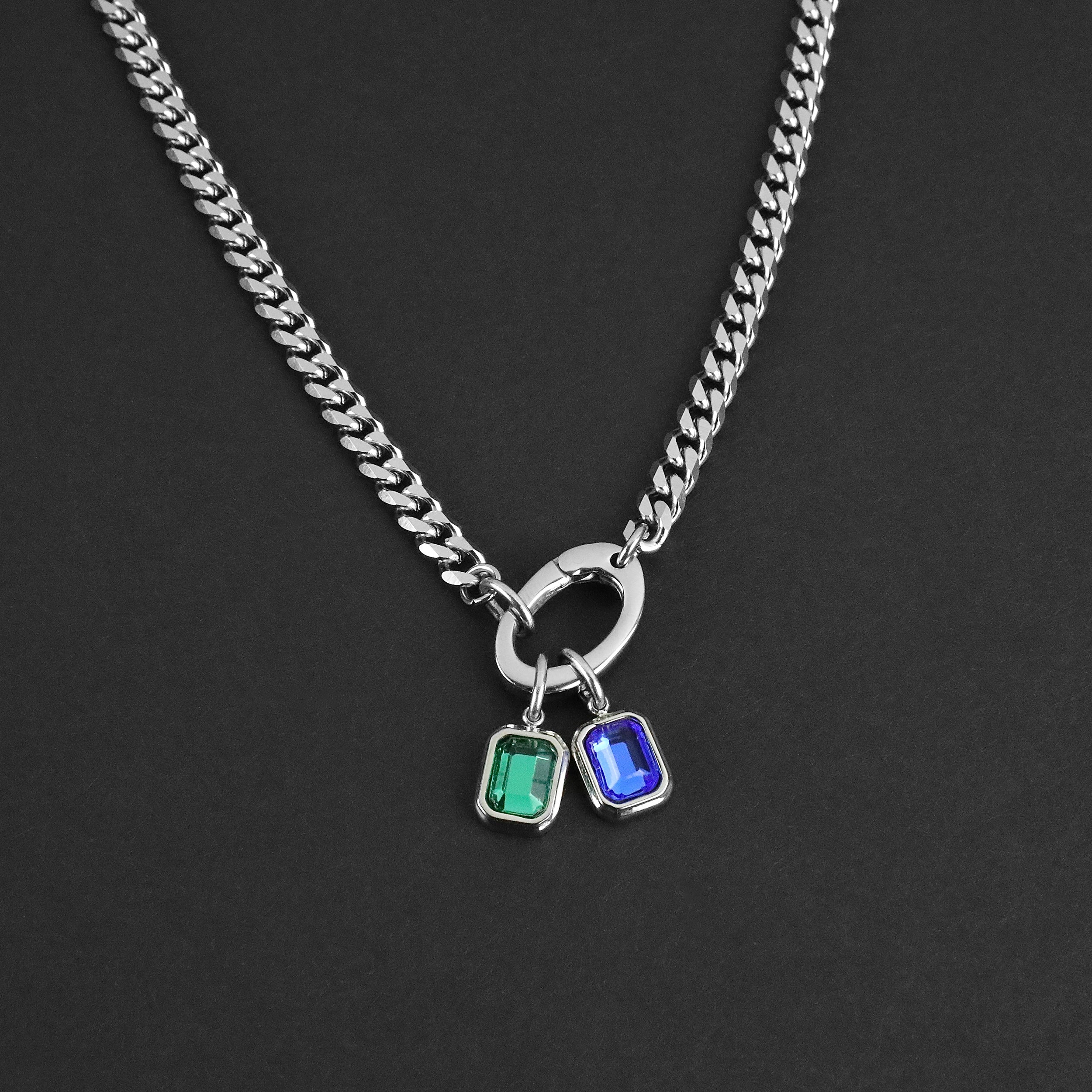 Birthstone Keeper Amulet - Silver