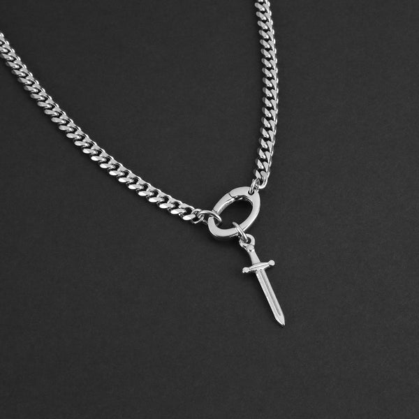 Sword Keeper Amulet - Silver