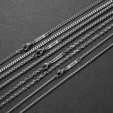 Personalized Cable Chain - Silver 3mm