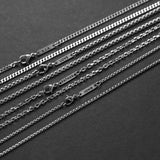 Personalized Box Chain - Silver 2mm