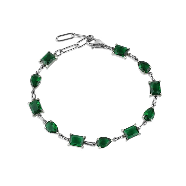 Envy Bracelet - Silver x Green (Limited Edition)