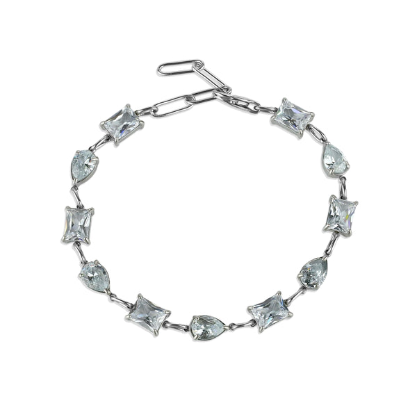 Envy Bracelet - Silver x Clear (Limited Edition)
