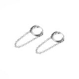 Valor Hoop Earring - Silver