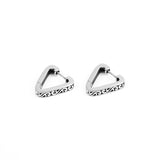 Vector Tripent Earring - Silver