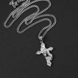 Devotion Amulet Necklace - Silver