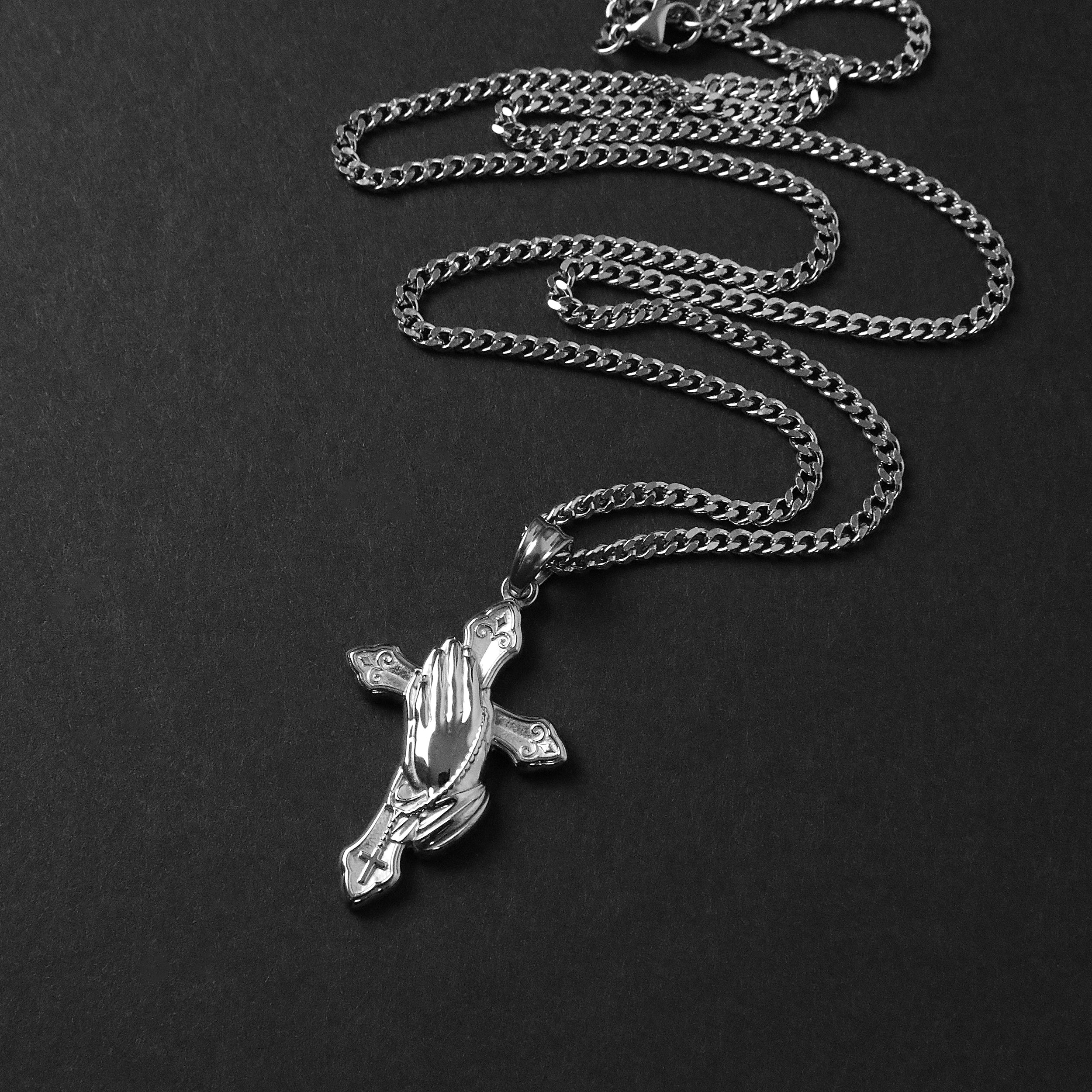 Devotion Amulet Necklace - Silver