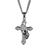 Devotion Amulet Necklace - Silver