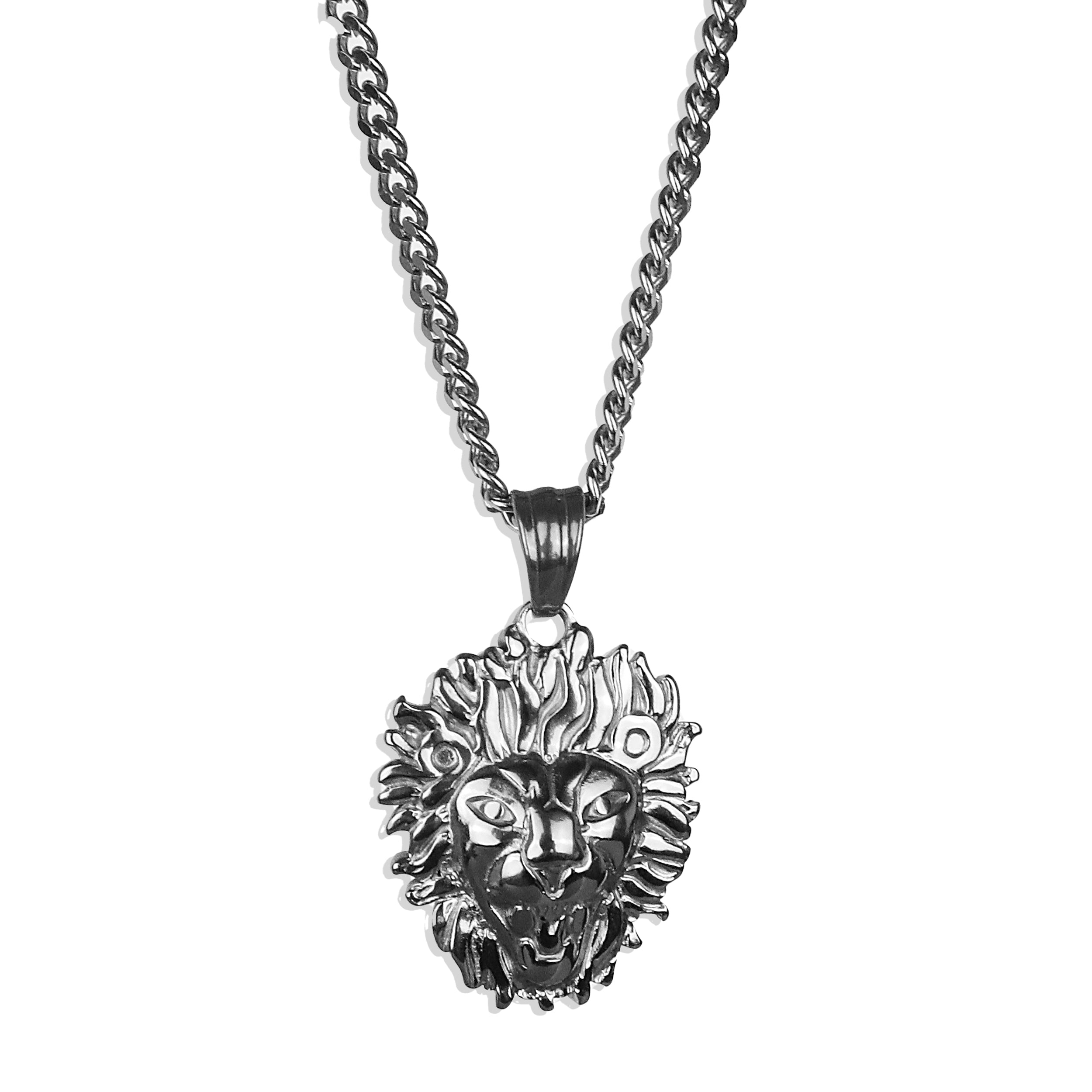 Courage Amulet Necklace - Silver