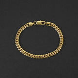 Cuban Chain Bracelet - Gold 6mm